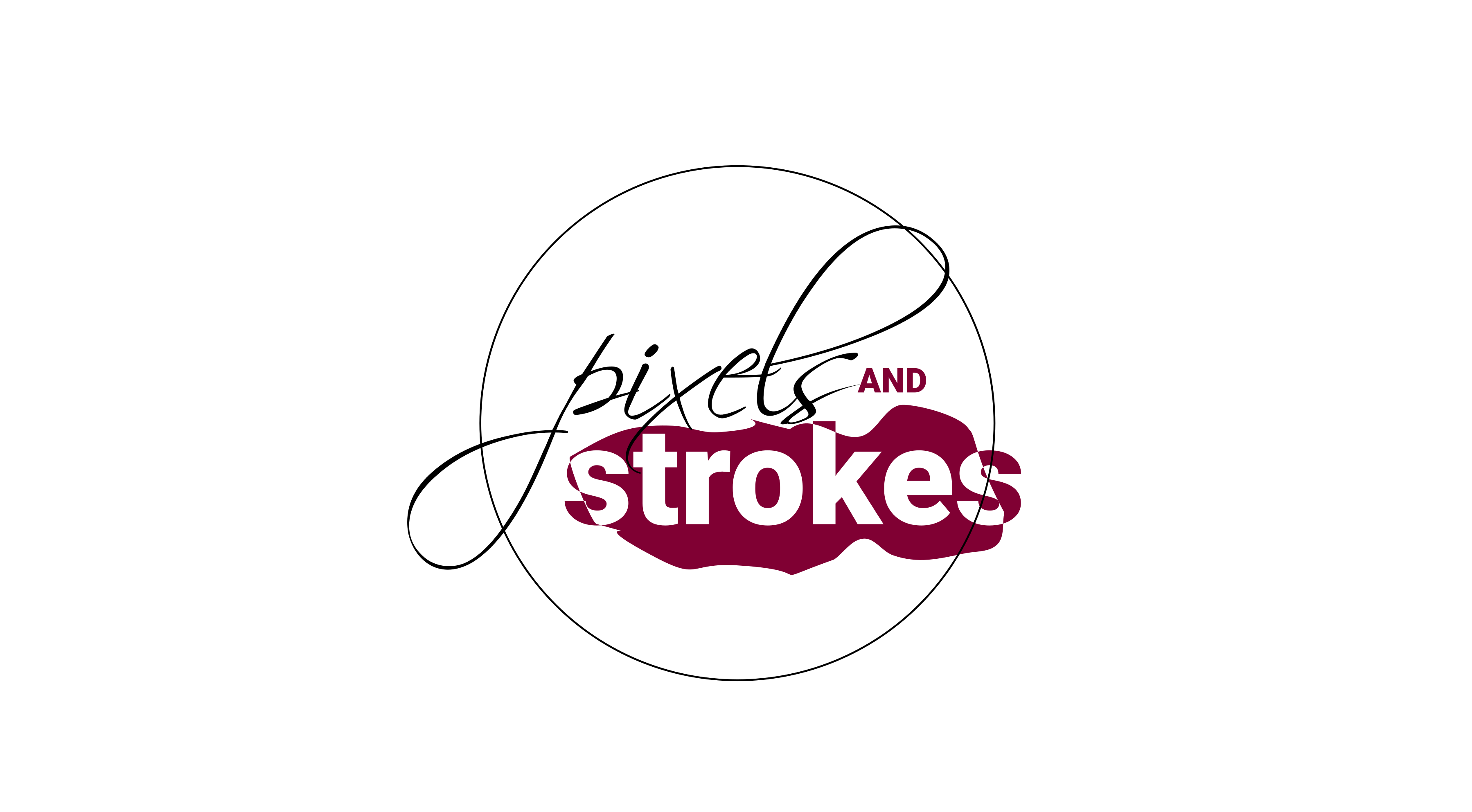 Pixels And Strokes Logo